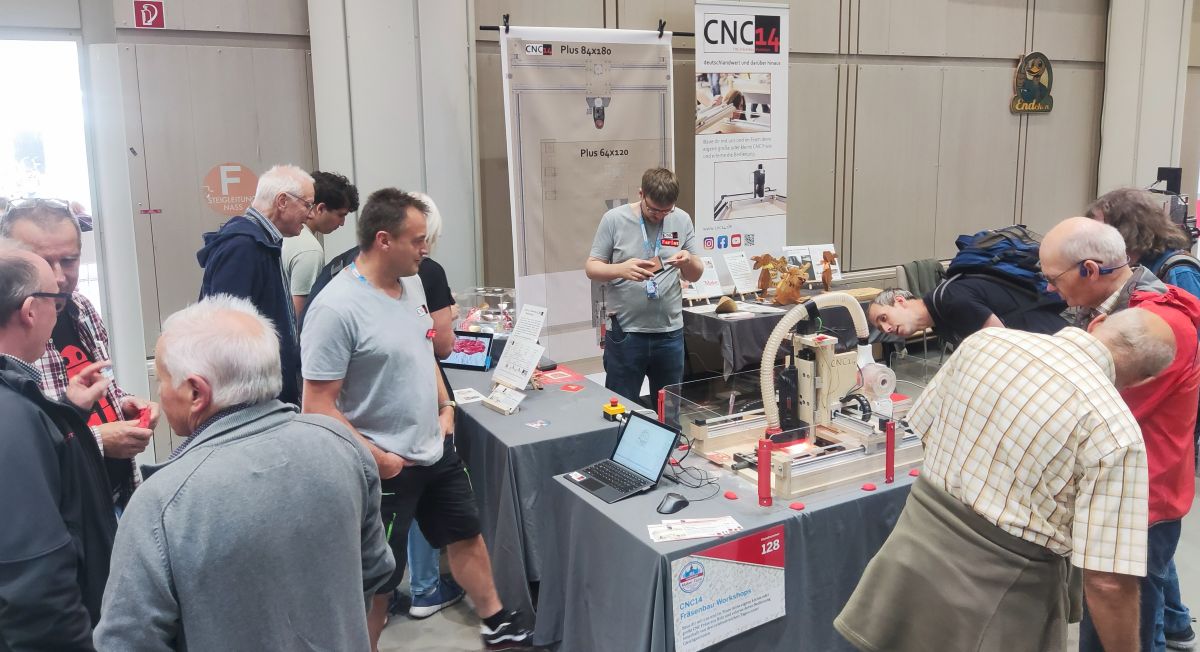 CNC14 auf der Maker Faire Hannover 2025