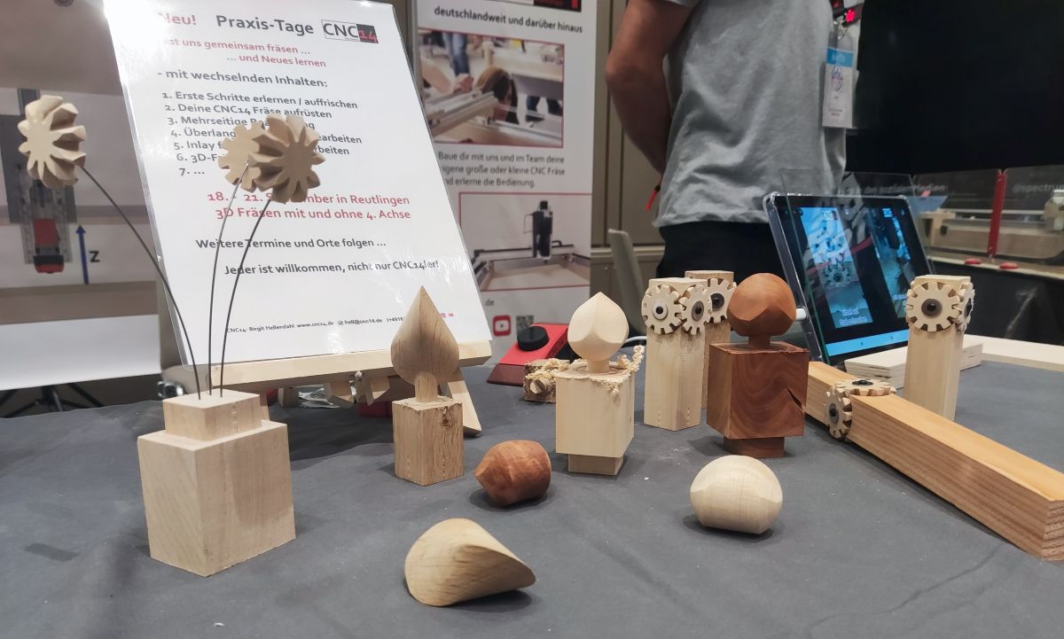 CNC14 auf der Maker Faire Hannover 2026