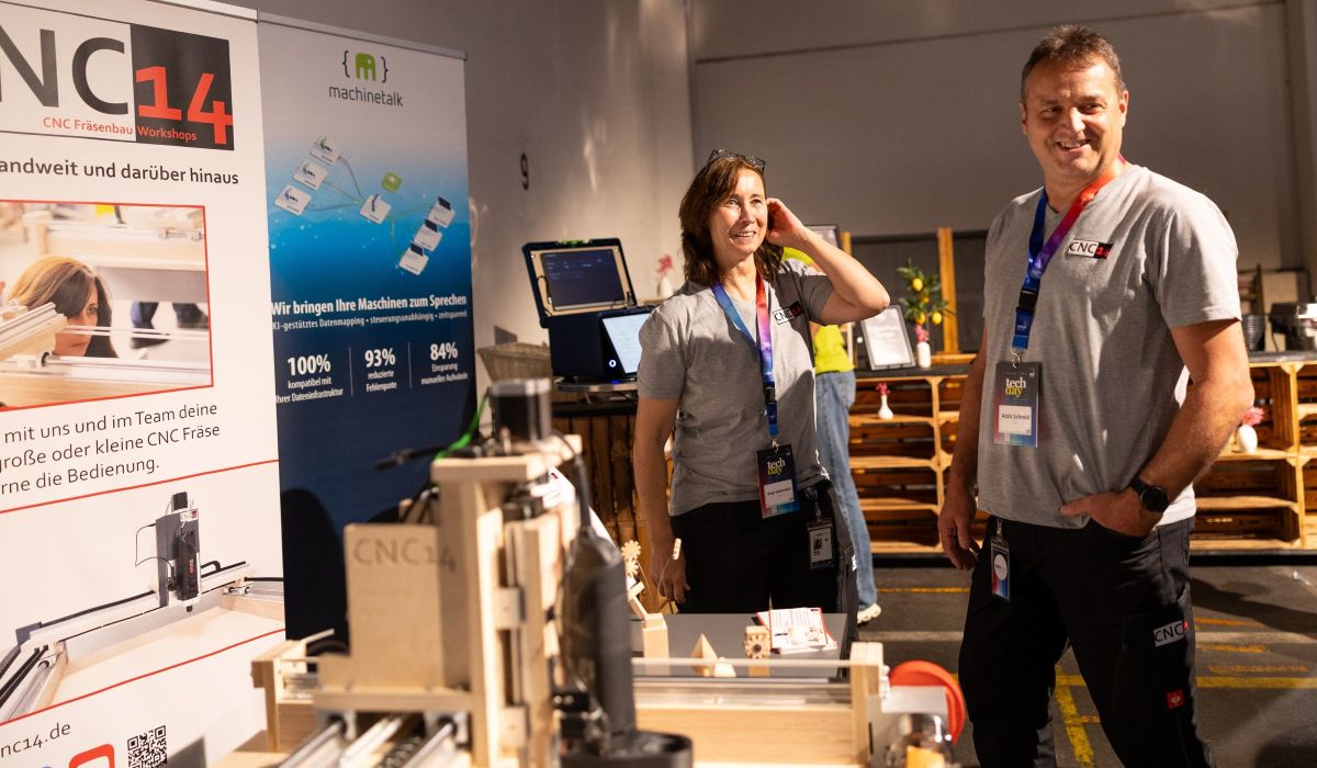 CNC14 beim Tech Day im Innoport Reutlingen